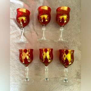 Vintage wine glasses